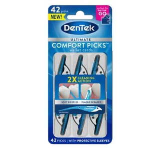 DenTek Ultimate Comfort Picks 42 Pack - Picture 1 of 1