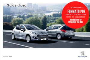 Libretto manuale istruzioni uso e manutenzione in PDF Peugeot 207 / 207 SW - Foto 1 di 5