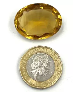 EX Large Yellow Citrine Enormous Beautifully Cut Gemstone - Picture 1 of 10