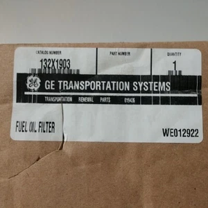 GE transportation systems fuel Oil filter 132x1903 New 019436 - Picture 1 of 6