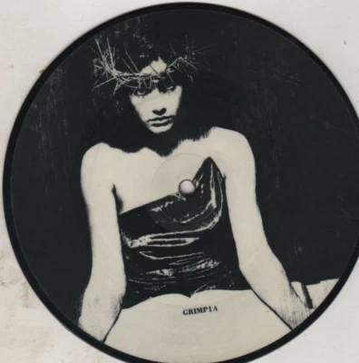 THE DAMNED Grimly Fiendish 7" VINYL PICTURE DISC PUNK GOTH - image 1 of 2