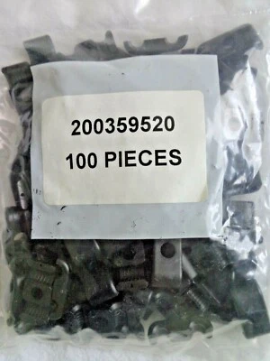 STAUFF Double Port Pipe Clamp Clip Lean Tube Connector Drying Rack Fittings, plastic