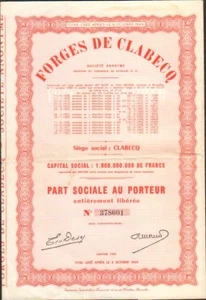 FORGES de CLABECQ (CLABECQ BELGIQUE) (U) - Picture 1 of 1