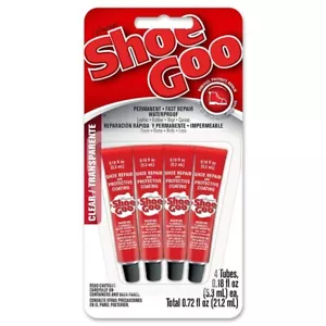 Zapato GOO Kit de Reparación de Zapatos Impermeable Calzado Adhesivo Pegamento Bota Reparación Mini 5.3ml 4P - Imagen 1 de 1