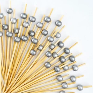 100 Pcs Cocktail Picks Decorative Toothpicks for Holiday Theme Party Wooden L... - Picture 1 of 7