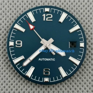 31mm sterile blue watch Dial hands Fit DG2813,Miyota 8215 821A Movement - Picture 1 of 5