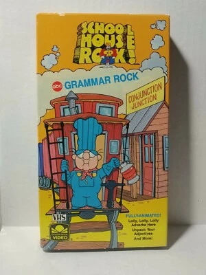 School House Rock!: Grammar Rock-VHS-Golden Book Video-Animated-ABC TV tie in - Image 1 of 4