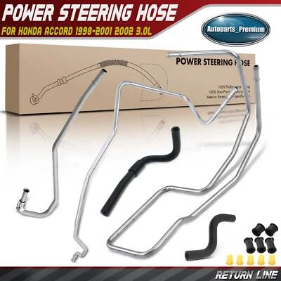 Power Steering Return Line Hose Assy for Honda Accord 1998-2000 2001 2002 3.0L - Image 1 of 4