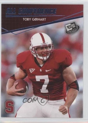2010 Press Pass All Conference Blue Toby Gerhart #78 Rookie RC - Image 1 of 2