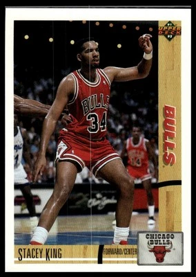 1991-92 Upper Deck #182 Stacey King - Image 1 of 2