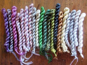 20 skeins SJ Designs CONFETTI metallic yarn Needlepoint Embroidery asst colors - Picture 1 of 3