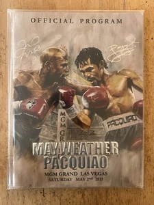 Floyd Mayweather vs Manny Pacquiao Boxing Program (2015) MGM Grand, Las Vegas - Picture 1 of 1