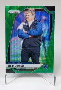 Tarjeta de fútbol americano Jimmy Johnson 2024 Panini Prizm Green Wave #82 - Imagen 1 de 2