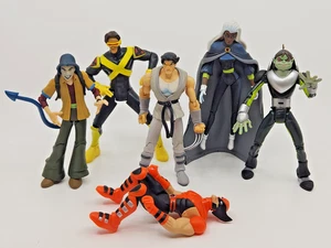 ToyBiz X-Men Evolution Actionfigur 6 Stück - Ninja Wolvie Cyclops etc. - lose - Bild 1 von 8
