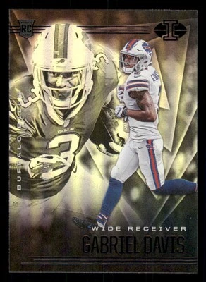 2020 Panini Illusions #43 Gabriel Davis RC - Image 1 of 2