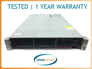 HP DL380 G9 8SFF 2xE5-2670v3 2.3GHZ=24Core 256GB 6x300GB 12G SAS 2x500w - Imagen 1 de 2