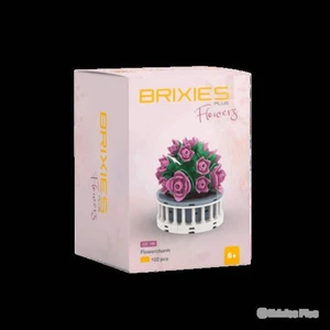 222.168 Brixies Plus Mini Blume Flower charm - Foto 1 di 1
