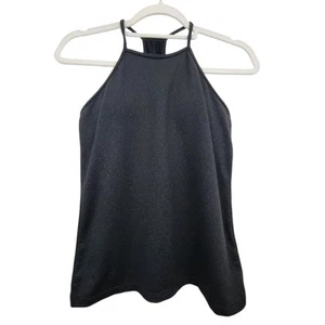 Gap Fit Black Low Impact Athletic High Neck Racerback Size Small - Picture 1 of 5