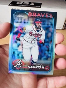 Michael Harris II Atlanta Braves 2024 Topps Chrome Refractor #52 - Bild 1 von 2