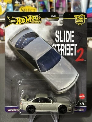 Hot Wheels Premium слайд уличный автомобиль культура 4/5 Nissan 240SX (S14) | Бесплатная доставка - Изображение 1 из 4