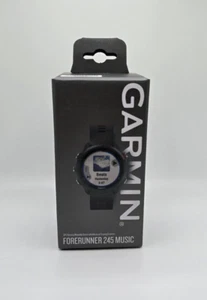 Garmin Forerunner 245 Music GPS Smartwatch - Black - READ - Picture 1 of 5