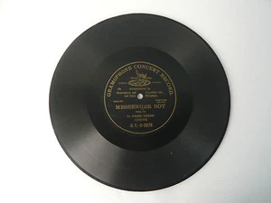 berliner's record fred dixon messanger boy disco 78 giri, RARO! - monofaccia - Imagen 1 de 1