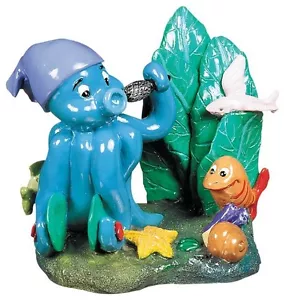 Marina Poly Resin Aqua Toons Calamar Cantor Piscis Tazón Acuario Decoración 12299 - Imagen 1 de 1
