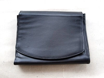 Astuccio portadocumenti libretto Originale BMW in pelle nera - Immagine 1 di 4