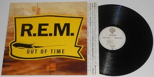 R.E.M. OUT OF TIME LP 1991 + INNER 1 STAMPA - Picture 1 of 2