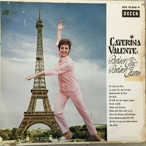 CATERINA VALENTE: Pariser Chic, Pariser Charme (Decca BLK 16 266-P / Mono) - Bild 1 von 3