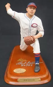 DANBURY MINT Figur BOB FELLER handsigniert signed mit Box & Papieren AUTO - Bild 1 von 7