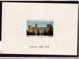 Prova di stampa S.M.O.M residenze dell'ordine 1993 - Imagen 1 de 1