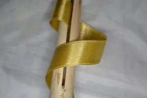 Satinband gold   15 mm      - Bild 1 von 1