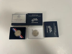 2008 BALD EAGLE COMMEMORATIVE COIN PROGRAM UNITED STATES MINT LOT OF TWO. - Picture 1 of 6