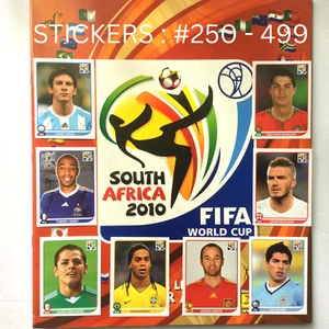 2010 Panini World Cup South Africa Stickers #250-499 Pick to Complete your Album - Picture 1 of 229