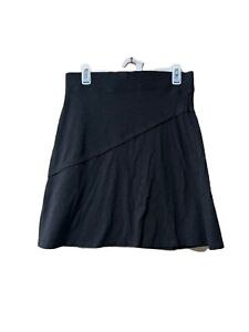Horny Toad Toad & Co Skirt Size Small Black Tencel Organic Cotton Blend Outdoor