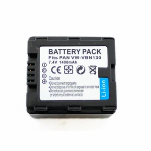 Bateria VW-VBN130 para Panasonic HC-X800 HC-X800GK HC-X900 7.4V 1400mAh Nueva - Imagen 1 de 1