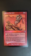 Invasion ** Shivan Harvest (FOIL) ** Mtg Magic (EX/SP) #1
