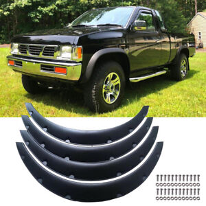 Fender flares For Nissan Hardbody D21 Extra Wide Body Kit Wheel Arches 4.5" 4PCS