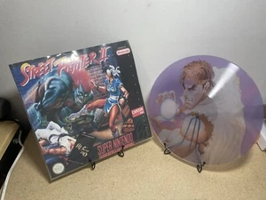 Street Fighter II Picture Disc Super Nintendo SNES Soundtrack Vinyl Record - Picture 1 of 4