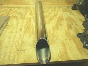 1960's 1970's Vintage chrome tail pipe extension AE901 GM Ford MADE IN USA NOS! - Bild 1 von 3