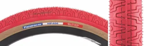 Panaracer HP 406 20 x 1.75 BMX Bike Tires Gum / Skin  Wall Red - Image 1 of 1