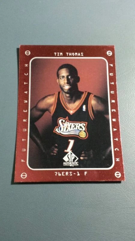 TIM THOMAS 1997-1998 UPPER DECK SP AUTHENTIC FUTUREWATCH CARD # 172 B0322 - Image 1 of 1