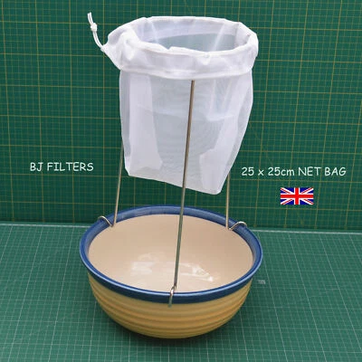  COMPATIBLE TALA REPLACEMENT– 25CM X 25CM  NET BAG ONLY =MARMALADE-JAMS-CORDIALS - Image 1 of 4