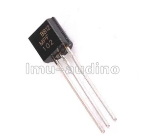 Tubo efecto campo en línea NPN 5 PIEZAS MPF102 TO-92 MOS - Imagen 1 de 4