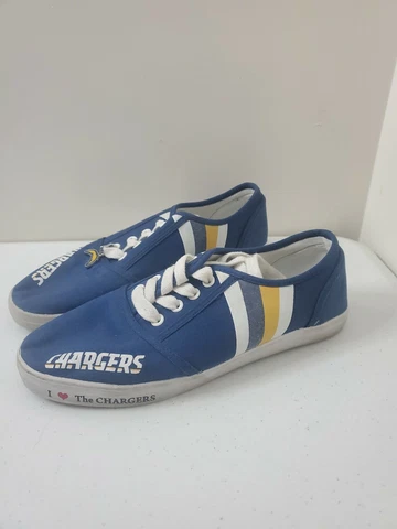 The Bradford Exchange NFL Women's Shoes, Chargers size 8 ½ blue Cover