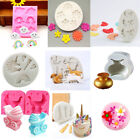 Lover Heart Flower Cross Chocolate Silicone Mould Sugarcraft Cake Decor Mould 3D