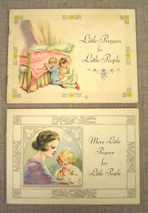 Kleine Gebete für kleine Leute von 1929 & weitere kleine Gebete Illus. Hefte - Bild 1 von 13