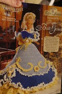 Needlecraft Shop CROCHET Pattern 962507 LADIES OF FASHION Paris Ball Gown - Picture 1 of 1