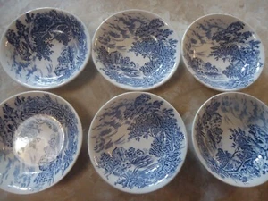 6er Set Wedgwood Countryside 5" Obstschalen - Bild 1 von 5